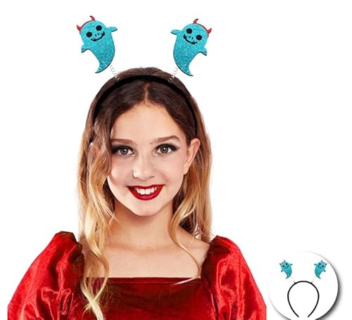 Partilandia Blauer Geist Haarreif mit Hörnern für Kinder Partilandia Blauer Geist Haarreif mit Hörnern für Kinder von Partilandia