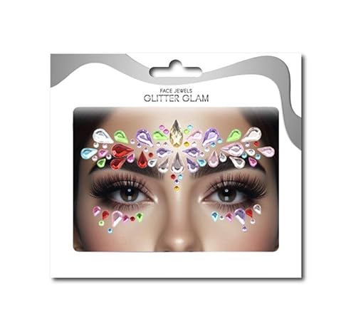 Partilandia Bunte Gesichtssteine mit Blumenweg von Partilandia