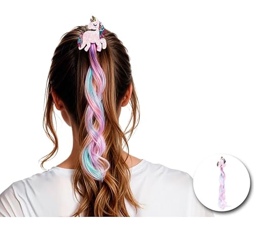 Partilandia Gewellter Strähne mit Clip (Einheitsgröße) von Partilandia