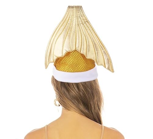 Partilandia Goldene Meerjungfrauenschwanzmütze von Partilandia