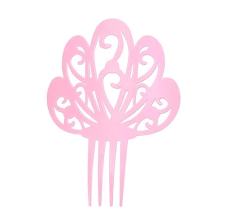 Partilandia Großer rosa Haarkamm, 18 cm (Einheitsgröße) von Partilandia