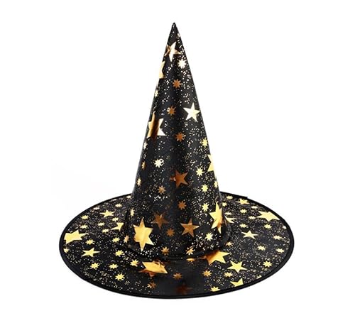 Partilandia Hexenhut Stern gold 38 x 40 cm von Partilandia