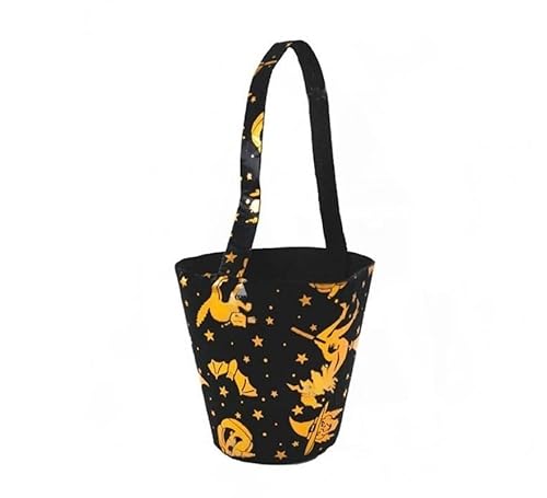 Partilandia Hexenkorb, schwarz und orange, 37 cm von Partilandia