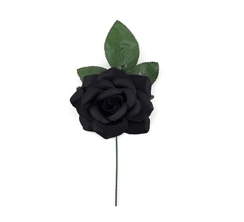 Partilandia | Kleine schwarze Flamenco-Rose, 10 cm (Einheitsgröße) von Partilandia