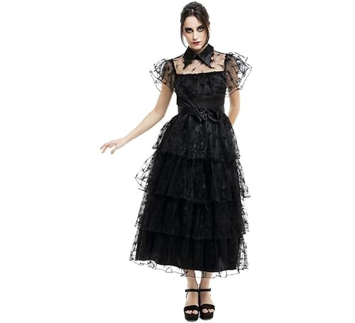 Partilandia Kostüm für Damen im Gothic-Kleid (Größe XL) von Partilandia