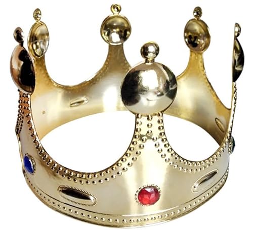 Partilandia Krone des Zauberers oder Mittelalters, goldfarben von Partilandia