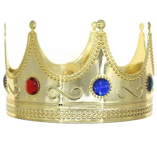 Partilandia Krone des Zauberers oder Mittelalters, goldfarben von Partilandia
