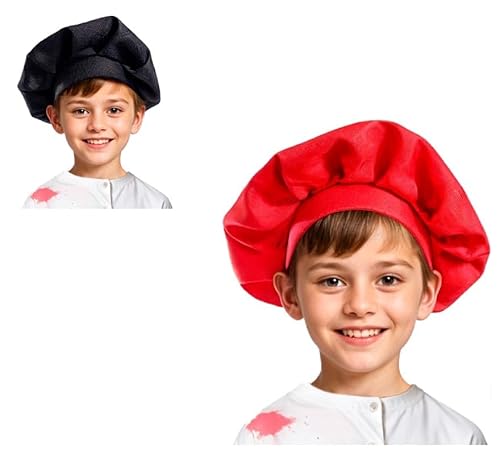 Partilandia Malermütze in verschiedenen Farben für Kinder (rot) von Partilandia