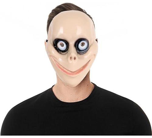 Partilandia Momo-Maske aus Kunststoff für Erwachsene von Partilandia