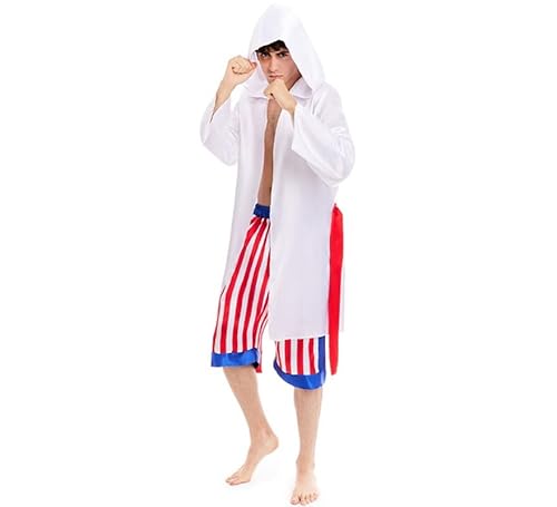 Partilandia | Rocky Boxer-Kostüm für Herren (Größe M) von Partilandia