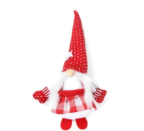 Partilandia Roter Elf mit Mütze, 33 x 16 cm von Partilandia