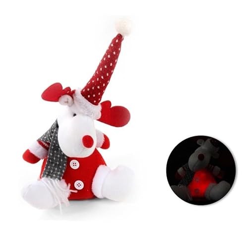 Partilandia Sitzende Puppe mit langer Mütze, 42 x 22 cm von Partilandia