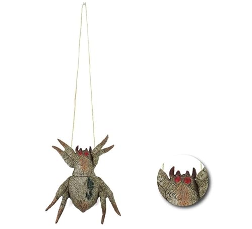 Partilandia Spinnenleiche aus Gummi mit Kordel Partilandia Spinnenleiche aus Gummi mit Kordel von Partilandia