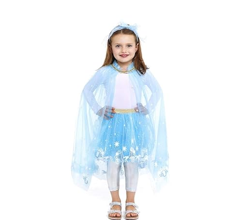 Partilandia Winter-Prinzessin-Set für Kinder: Tutu und Frostumhang Partilandia Winter-Prinzessin-Set für Kinder: Tutu und Frostumhang von Partilandia