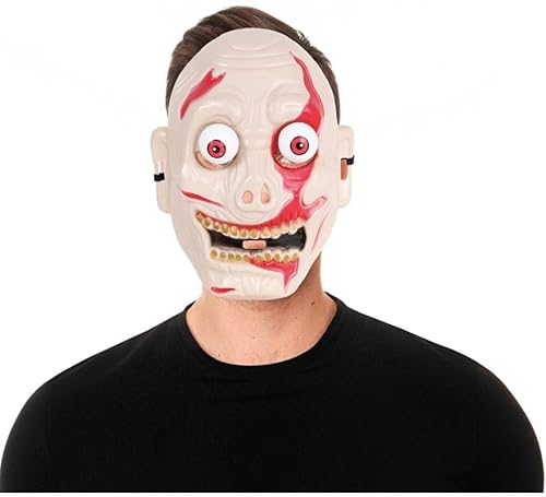 Partilandia Zombie-Augenmaske mit Kunststoffhaaren Partilandia Zombie-Augenmaske mit Kunststoffhaaren von Partilandia