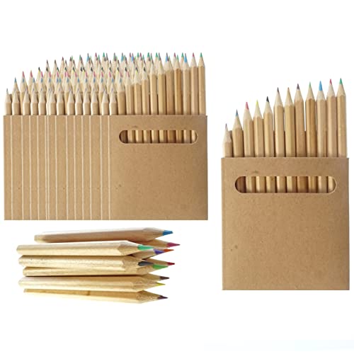 PARTITUKI 50 Packungen Buntstifte für Kinder Jeweils mit 12 Mini-Farbstiftstiften. Partytaschen, Schulen, Klassenzimmer und Aktivitätspakete PARTITUKI 50 Packungen Buntstifte für Kinder Jeweils mit 12 Mini-Farbstiftstiften. Partytaschen, Schulen, Klassenzimmer und Aktivitätspakete von PARTITUKI