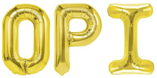 Party Austria Folienballon Schriftzug 35cm Höhe Buchstabenballon Mama/Papa/Oma/Opa Luftballon (Opi) von Party Austria