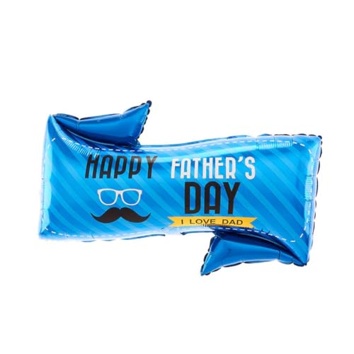 Party Austria Folienballon Vatertagsballon Fathers Day Ballon Best Dad Ever Ballon Vatertag Ehrentag Heliumballon Papa ist der Beste (Happy Fathers Day 70cm) von Party Austria