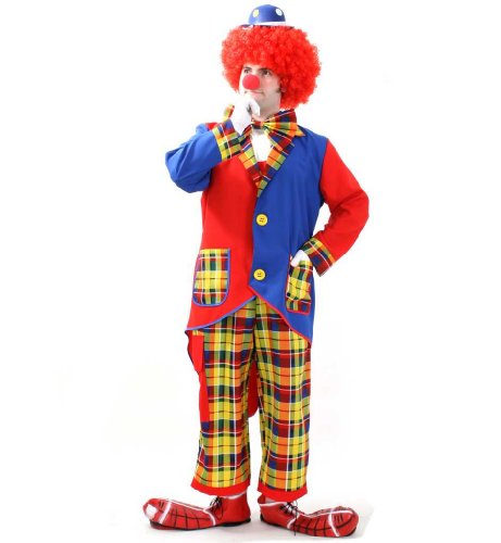 Party-Chic 14232 Kostüm-Peppa-Clown Frack/Jacke-Gr. L von Party-Chic