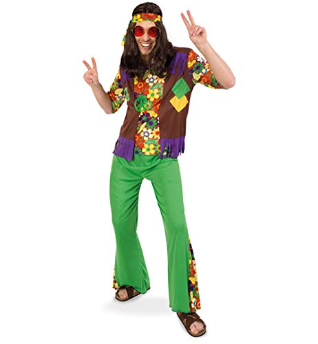 Party-Chic Hippie, 2-tlg. mit Stirnband, Größe XL von Party-Chic