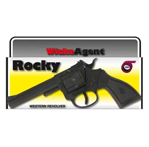 NEU Cowboy-Pistole Rocky, 100-Schuß NEU Cowboy-Pistole Rocky, 100-Schuß von Party Discount