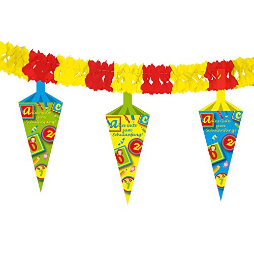 Party Discount NEU Girlande Schulanfang mit Schultüte, 1 STK. Party Discount NEU Girlande Schulanfang mit Schultüte, 1 STK. von Party Discount