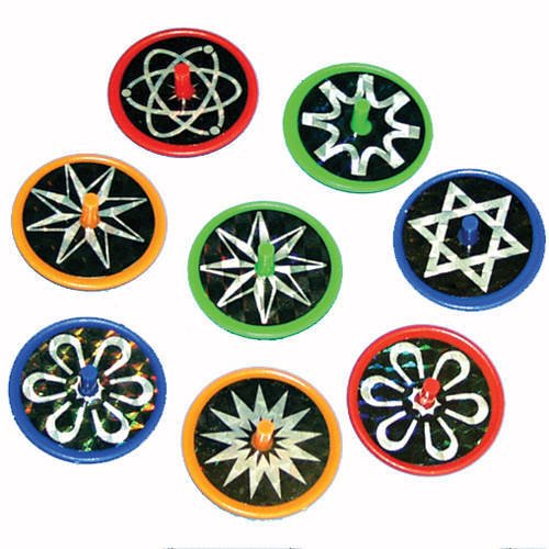 PARTY DISCOUNT Kreisel Hologramm, 3,5 cm, 1 Stk. von Party Discount