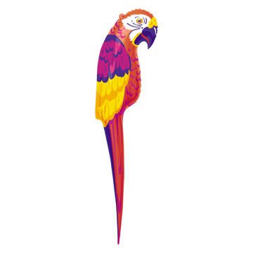 Party-Discount Aufblasbarer Riesen-Papagei Größe: 120 cm von Party-Discount