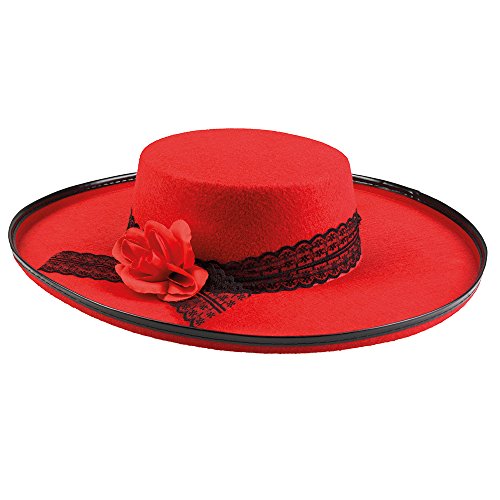 Party Discount NEU Hut Senorita, rot, mit Spitzenband Party Discount NEU Hut Senorita, rot, mit Spitzenband von Party Discount