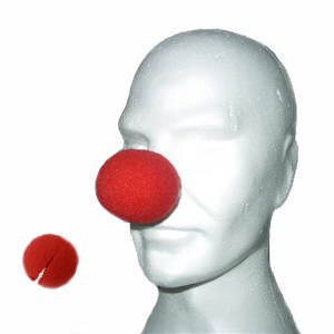 Party-Discount Nase Clown aus Schaumstoff, 1 Stück, rot Party-Discount Nase Clown aus Schaumstoff, 1 Stück, rot von Party-Discount