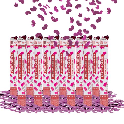 Party Factory 12er Set Party Popper, 40 cm, Pinke Brüste Konfetti, bis 8 m Flughöhe, Konfettiregen für Hochzeit, Valentinstag oder Junggesellenabschied Party Factory 12er Set Party Popper, 40 cm, Pinke Brüste Konfetti, bis 8 m Flughöhe, Konfettiregen für Hochzeit, Valentinstag oder Junggesellenabschied von Party Factory