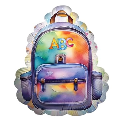 Party Factory Back to school Folienballon Einschulung Rucksack 60x50 cm, Bunt, Ballon Helium geeignet, Schulanfang Deko, Luftballon für Einschulungsfeier und Schulstart Party Factory Back to school Folienballon Einschulung Rucksack 60x50 cm, Bunt, Ballon Helium geeignet, Schulanfang Deko, Luftballon für Einschulungsfeier und Schulstart von Party Factory
