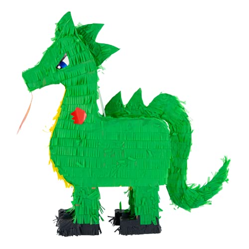 Party Factory Drachen Pinata, grün, 50x52cm, Kinder Partyspiel, Schlag-Pinata, Kindergeburtstag, Dekoration zum Geburtstag Party Factory Drachen Pinata, grün, 50x52cm, Kinder Partyspiel, Schlag-Pinata, Kindergeburtstag, Dekoration zum Geburtstag von Party Factory