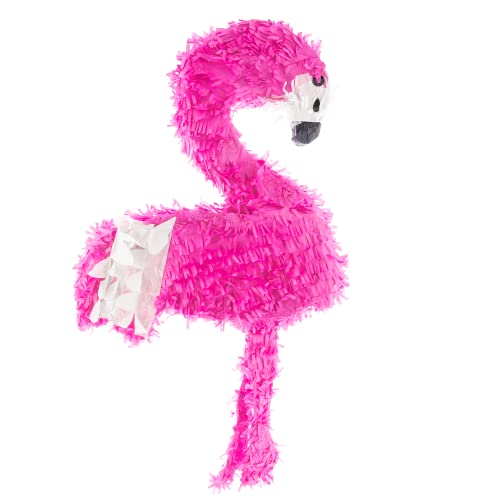 Party Factory Flamingo Pinata, pink, 70x40cm, Kinder Partyspiel, Schlag-Pinata, Kindergeburtstag, Dekoration zum Geburtstag Party Factory Flamingo Pinata, pink, 70x40cm, Kinder Partyspiel, Schlag-Pinata, Kindergeburtstag, Dekoration zum Geburtstag von Party Factory