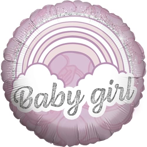Party Factory Folienballon Baby Girl 45 cm, Rund, Lila, Ballon Helium geeignet, Gender Reveal Deko, Luftballon für Babyparty und Geburt Party Factory Folienballon Baby Girl 45 cm, Rund, Lila, Ballon Helium geeignet, Gender Reveal Deko, Luftballon für Babyparty und Geburt von Party Factory