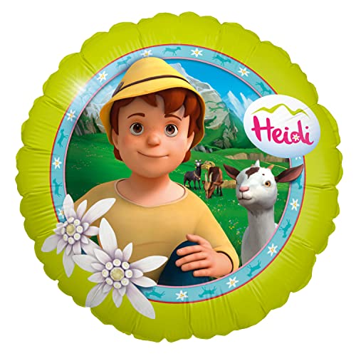 Party Factory `Heidi´ Folienballon, Ø45cm, grün, Ziegenhirt Peter in den Alpen, Heliumballon zum Kindergeburtstag Party Factory `Heidi´ Folienballon, Ø45cm, grün, Ziegenhirt Peter in den Alpen, Heliumballon zum Kindergeburtstag von Party Factory