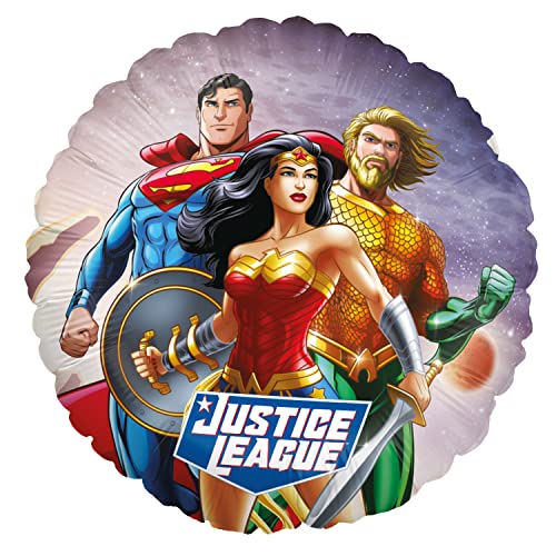 Party Factory `Justice League´ Folienballon Superman, Aquaman und Wonder Woman, Ø45cm, bunt, Heliumballon zum Geburtstag Party Factory `Justice League´ Folienballon Superman, Aquaman und Wonder Woman, Ø45cm, bunt, Heliumballon zum Geburtstag von Party Factory