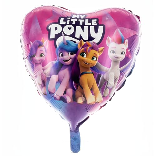 Party Factory `My Little Pony´ Folienballon, Ø45cm, bunt, Zipp, Izzy, Sunny, Pipp, Heliumballons zum Kindergeburtstag Party Factory `My Little Pony´ Folienballon, Ø45cm, bunt, Zipp, Izzy, Sunny, Pipp, Heliumballons zum Kindergeburtstag von Party Factory