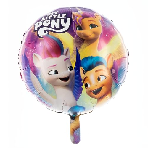 Party Factory `My Little Pony´ Folienballon, Ø45cm, bunt, Zipp, Hitch, Sunny, Heliumballons zum Kindergeburtstag Party Factory `My Little Pony´ Folienballon, Ø45cm, bunt, Zipp, Hitch, Sunny, Heliumballons zum Kindergeburtstag von Party Factory