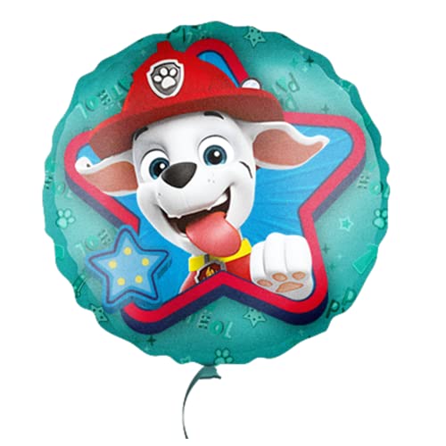 Party Factory Paw Patrol Folienballon Marshall, bunt, Ø45cm, runder Heliumballon zum Kindergeburtstag, die Helfer auf 4 Pfoten Party Factory Paw Patrol Folienballon Marshall, bunt, Ø45cm, runder Heliumballon zum Kindergeburtstag, die Helfer auf 4 Pfoten von Party Factory