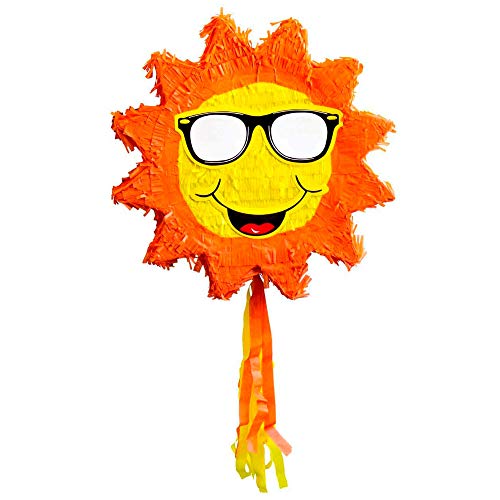 Party Factory Pinata Sonne, Partyspiel Kindergeburtstag, Deko Dekoration Geburtstagsdeko, Schlagspiel, 50 x 10 x 50 cm Party Factory Pinata Sonne, Partyspiel Kindergeburtstag, Deko Dekoration Geburtstagsdeko, Schlagspiel, 50 x 10 x 50 cm von Party Factory