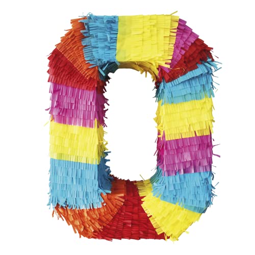Party Factory Pinata Zahlen 0-9 Kinder Geburtstag Schlag-Pinata 50 x 35 x 8cm Dekoration Geburtstagsdeko (0) von Party Factory