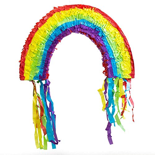 Party Factory Regenbogen Pinata, bunt, 58x10x37cm, Kinder Partyspiel, Schlag-Pinata, Kindergeburtstag, Dekoration zum Geburtstag Party Factory Regenbogen Pinata, bunt, 58x10x37cm, Kinder Partyspiel, Schlag-Pinata, Kindergeburtstag, Dekoration zum Geburtstag von Party Factory