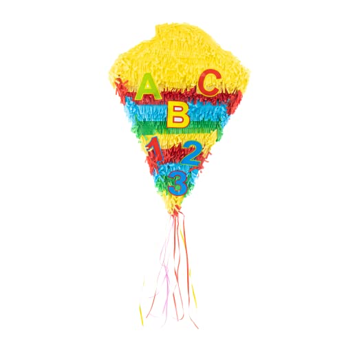 Party Factory Schultüte Pinata, bunt, 36x48cm, Kinder Partyspiel, Schlag-Pinata, Kindergeburtstag, Dekoration zum Geburtstag Party Factory Schultüte Pinata, bunt, 36x48cm, Kinder Partyspiel, Schlag-Pinata, Kindergeburtstag, Dekoration zum Geburtstag von Party Factory