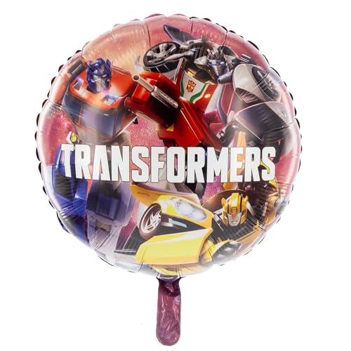 Party Factory `Transformers´ Folienballon, Ø45cm, bunt, Bumblebee, Optimus Prime, Wheeljack, Heliumballon zum Kindergeburtstag Party Factory `Transformers´ Folienballon, Ø45cm, bunt, Bumblebee, Optimus Prime, Wheeljack, Heliumballon zum Kindergeburtstag von Party Factory