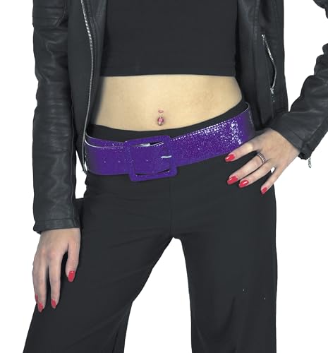 Party Pro 865090416 Violet Disco Gürtel, Mehrfarbig, Herren: Einheitsgröße Party Pro 865090416 Violet Disco Gürtel, Mehrfarbig, Herren: Einheitsgröße von Party Pro