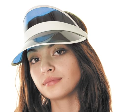 Party Pro Poker-Mütze für Erwachsene Schirmmütze Accessoire blau-Weiss - Blau von Party Pro