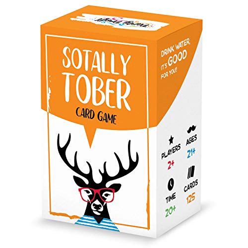 Sotally Tober Trinkspiele für Erwachsene – außergewöhnlich lustiges Party-Kartenspiel für Erwachsene Sotally Tober Trinkspiele für Erwachsene – außergewöhnlich lustiges Party-Kartenspiel für Erwachsene von Party Profi