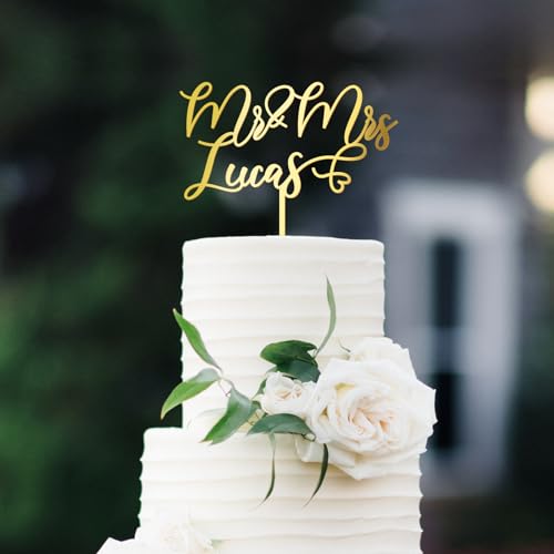 Party to Be Cake Topper Personalisiert Hochzeitstorte Deko in Holz oder Acryl Initialen der Mr und Mrs mit Namen Kuchen Dekoration (Design 03) Party to Be Cake Topper Personalisiert Hochzeitstorte Deko in Holz oder Acryl Initialen der Mr und Mrs mit Namen Kuchen Dekoration (Design 03) von Party to Be