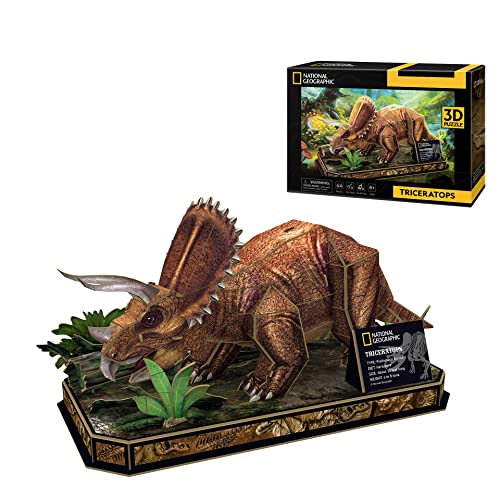 Party town 8.4366E+12 Dinosaur National Geographic-3D Triceratops, 3D Kinder 8 Jahre, Puzzle, Spielzeug, Dinosaurier Spiele Party town 8.4366E+12 Dinosaur National Geographic-3D Triceratops, 3D Kinder 8 Jahre, Puzzle, Spielzeug, Dinosaurier Spiele von Party town